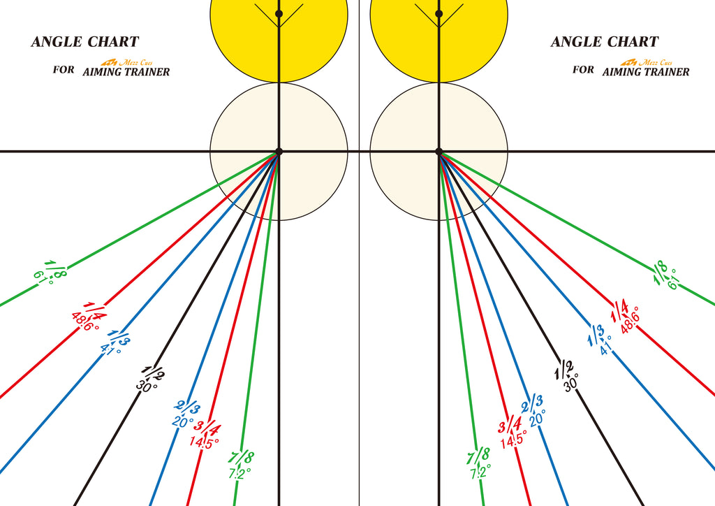 Mezz Billiard for Aiming Training Practice Pool Made in Japan