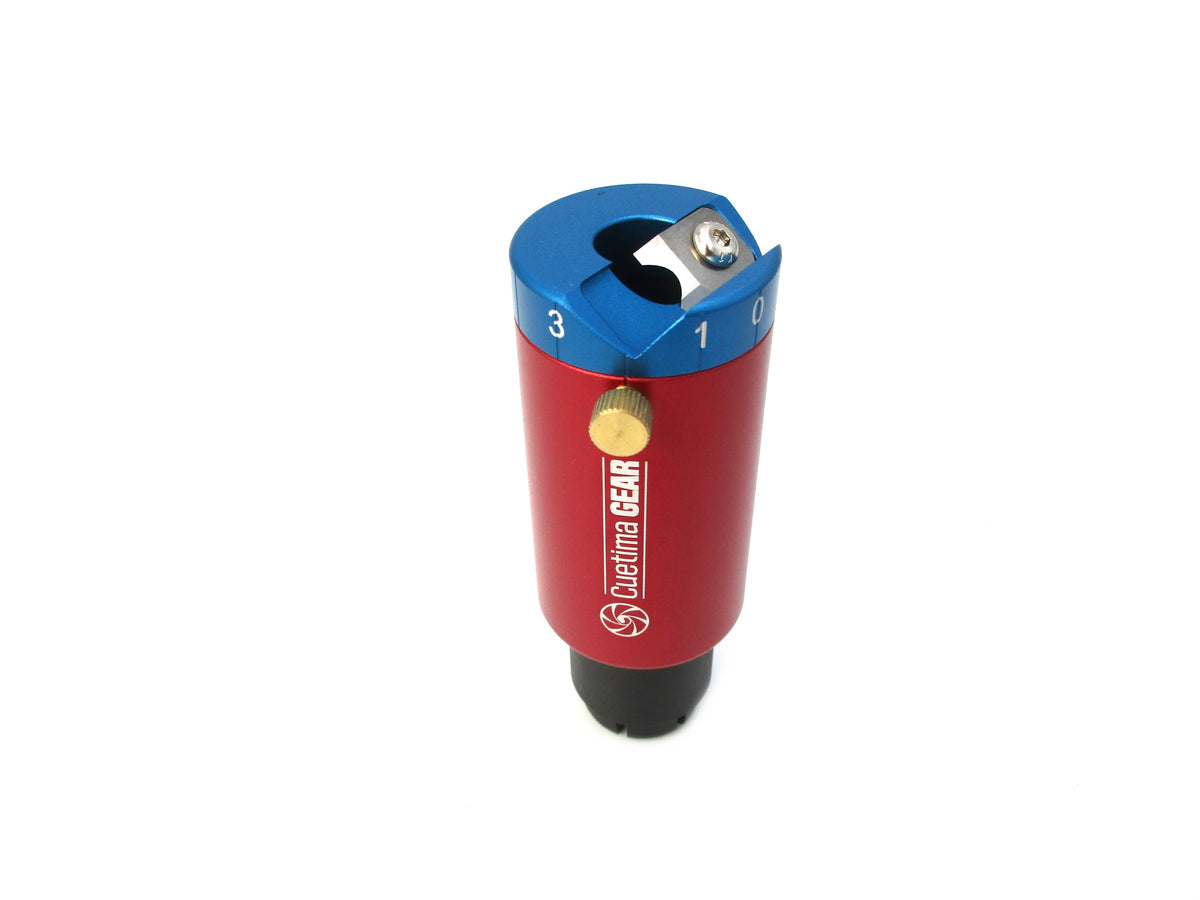 Adam Cuetima Gear Tip Sharper  Aluminum Red Anodized Finish
