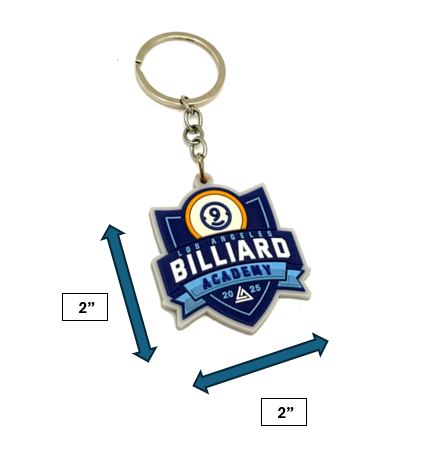 Los Angeles Billiard Academy Key Chain