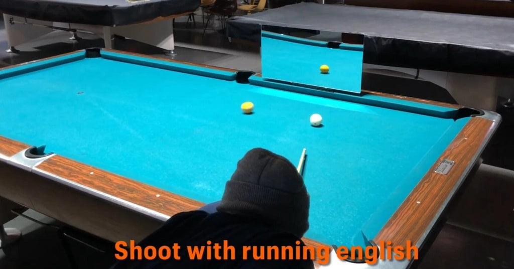 Billiard Pool Training for Bank Shot, Kick Shot, Rail First, & Stroke