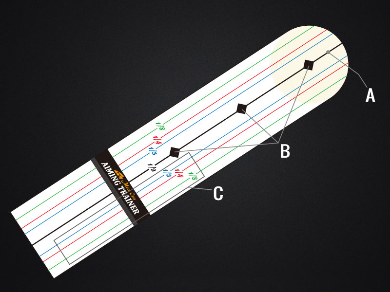 Mezz Billiard for Aiming Training Practice Pool Made in Japan